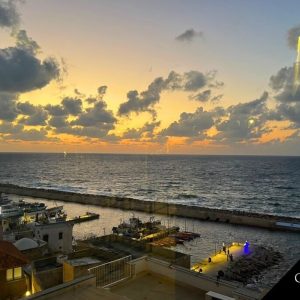 sunset jaffa