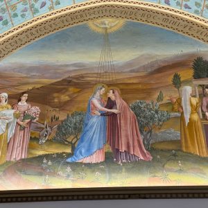 אלישבע ומרים בכנסיית הביקור